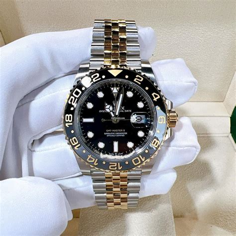 rolex gmt 2 two tone.